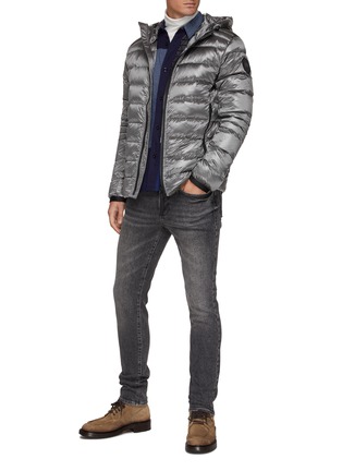 packable goose down jacket