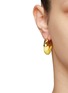 Figure View - Click To Enlarge - JOANNA LAURA CONSTANTINE - ‘Waves' enamelled hoop earrings