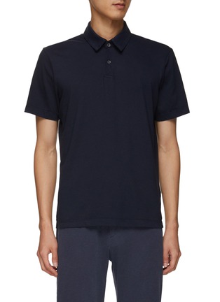 Main View - Click To Enlarge - JAMES PERSE - Lightweight Supima Cotton Polo Shirt
