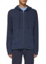 Main View - Click To Enlarge - JAMES PERSE - Vintage Wash Supima Cotton Zip Up Hoodie