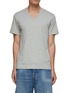 JAMES PERSE - Lightweight Combed Cotton V-Neck T-Shirt