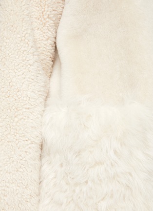  - YVES SALOMON - Long Sleeves Lamb Fur Coat