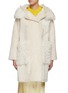 Main View - Click To Enlarge - YVES SALOMON - Long Sleeves Lamb Fur Coat