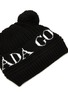 Detail View - Click To Enlarge - CANADA GOOSE - Double Bobble Logo Appliqued Wool Infant Beanie