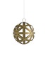 Main View - Click To Enlarge - SHISHI - Metal Ribbon Ball Christmas ornament - Gold