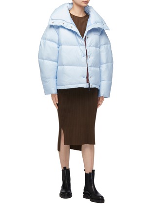 Figure View - Click To Enlarge - ACNE STUDIOS - Olimera Ripstop Puffer Down Jacket
