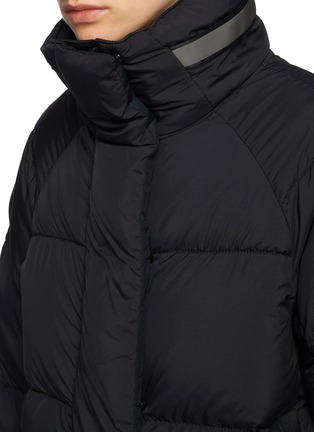 Detail View - Click To Enlarge - CANADA GOOSE - Black Disc Junction Hooded Down Parka Jacket
