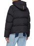 Back View - Click To Enlarge - CANADA GOOSE - Black Disc Junction Hooded Down Parka Jacket