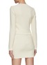 Back View - Click To Enlarge - NANUSHKA - ‘KAYA’ TEXTURED COTTON TWEED BUTTON UP TOP