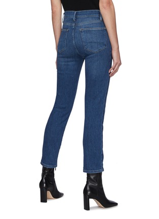 Back View - Click To Enlarge - FRAME DENIM - Le High Straight' Medium Washed Jeans