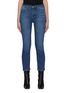 Main View - Click To Enlarge - FRAME - Le High Straight' Medium Washed Jeans