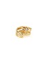 Main View - Click To Enlarge - LANE CRAWFORD VINTAGE JEWELLERY - Diamond Ruby 18K Yellow Gold Snake Ring