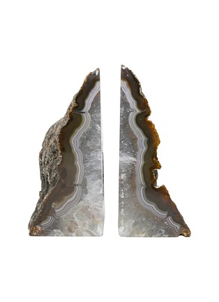  - STONE AND STAR - Agate Bookends