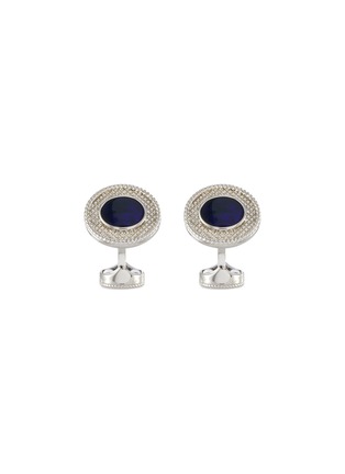 Main View - Click To Enlarge - TATEOSSIAN - LIMITED OVAL OPAL STONES CUFFLINKS