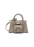 Main View - Click To Enlarge - CHLOÉ - Edith' Contrasting Stitching Buffalo Leather Small Shoulder Bag