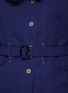  - ISABEL MARANT - Dipazo' Belted Ruffled Collar Pleated Sleeve Cotton Jacket