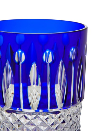 Detail View - Click To Enlarge - SAINT-LOUIS CRYSTAL - Tommy Tumbler — Blue