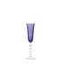 Main View - Click To Enlarge - SAINT-LOUIS - Bubbles Champagne Flute – Purple