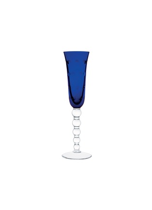 Main View - Click To Enlarge - SAINT-LOUIS - Bubbles Champagne Flute – Dark Blue