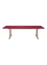 Main View - Click To Enlarge - ESTABLISHED & SONS - Udukuri Dining Table – Ruby Red
