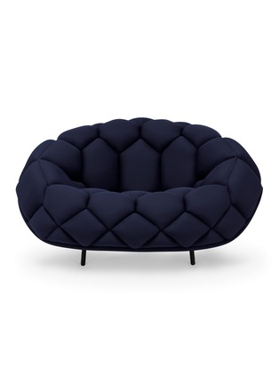 Main View - Click To Enlarge - ESTABLISHED & SONS - Quilt Armchair – Navy