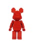 Detail View - Click To Enlarge - KKPLUS - Bearbrickk+ Lane Crawford Lego 400% In Red