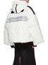 Back View - Click To Enlarge - CANADA GOOSE - x Angel Chen 'Snow Mantra' Convertible Crop Parka