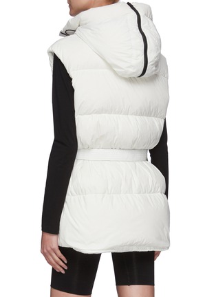 Back View - Click To Enlarge - CANADA GOOSE - x Angel Chen 'Rayla' Belted Puffer Vest