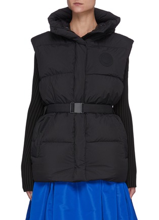 Main View - Click To Enlarge - CANADA GOOSE - x Angel Chen 'Rayla' Belted Puffer Vest