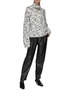 Figure View - Click To Enlarge - TOTEME - Chunky Melange Knit Turtleneck Sweater