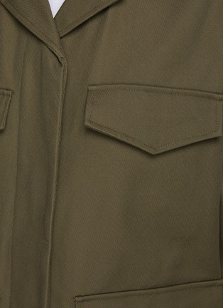  - TOTEME - Patch Pocket Cotton Army Jacket