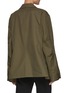 Back View - Click To Enlarge - TOTEME - Patch Pocket Cotton Army Jacket