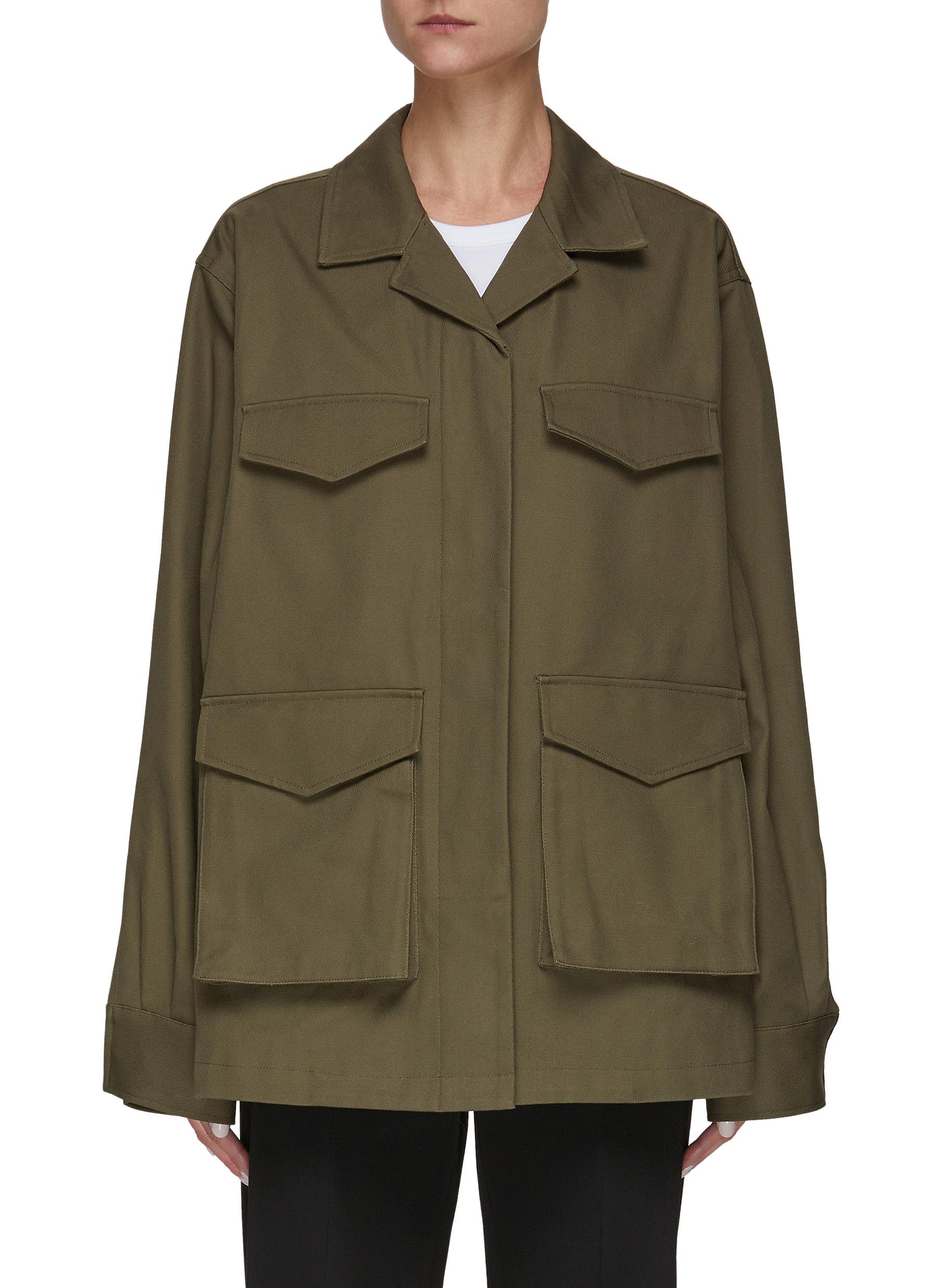 cotton army jacket