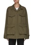 Main View - Click To Enlarge - TOTEME - Patch Pocket Cotton Army Jacket