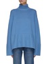 Main View - Click To Enlarge - TOTEME - Wool Cotton Blend Turtleneck Sweater