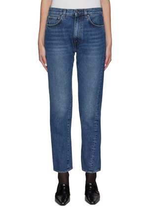 Main View - Click To Enlarge - TOTÊME - Twisted Side Seam Straight Leg Jeans
