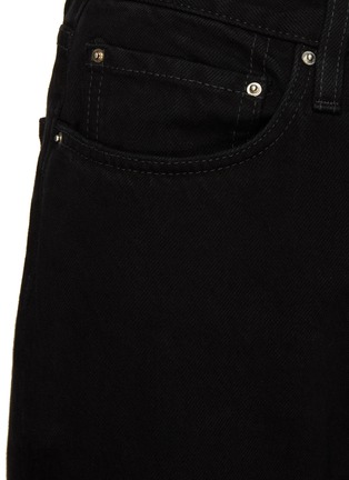  - TOTÊME - Straight Leg Frayed Hem Classic Cut Denim Jeans