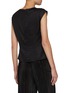 Back View - Click To Enlarge - MM6 MAISON MARGIELA - Cap Sleeve Two Way Top