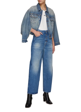 Figure View - Click To Enlarge - MM6 MAISON MARGIELA - Vintage Washed Balloon Jeans