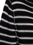  - MM6 MAISON MARGIELA - Distressed Striped Cotton Blend Knit Dress