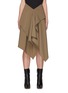 Main View - Click To Enlarge - MM6 MAISON MARGIELA - Asymmetric Hem Technical Twill Skirt