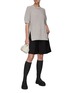 Figure View - Click To Enlarge - LOULOU STUDIO - TRESCO' PUFF SLEEVES CASHMERE TOP