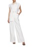 Figure View - Click To Enlarge - LOULOU STUDIO - ‘Menak' pleated wide leg pants