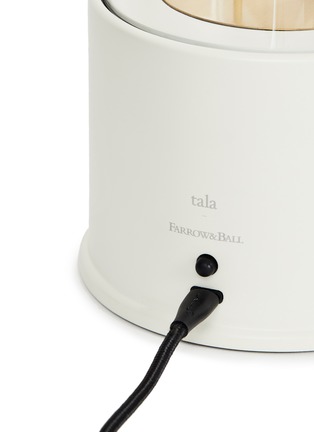 Detail View - Click To Enlarge - TALA - x Farrow & Ball The Muse Portable Lamp – Candlenut White