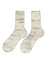 Main View - Click To Enlarge - MARIA LA ROSA - Laminated One' Foil Effect Silk Blend Socks