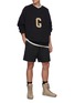 Figure View - Click To Enlarge - FEAR OF GOD - Textured 'G' Letter Cotton Sweatshirt