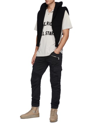 Figure View - Click To Enlarge - FEAR OF GOD - All Star' Font Cotton Henley