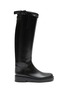 Main View - Click To Enlarge - ANN DEMEULEMEESTER - Maine' Flat Tall Leather Riding Boots