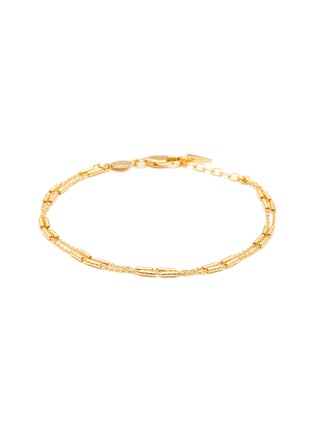 Main View - Click To Enlarge - MISSOMA - Vervelle' 18k Gold-plated Vermeil Double Chain Bracelet