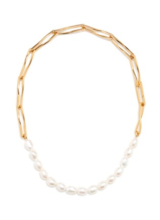 Main View - Click To Enlarge - MISSOMA - BAROQUE PEARL TWIST LINK NECKLACE